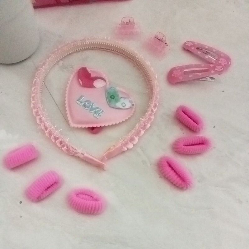 ACC - Accesories Set Pink Yuan Jiao Jewelry