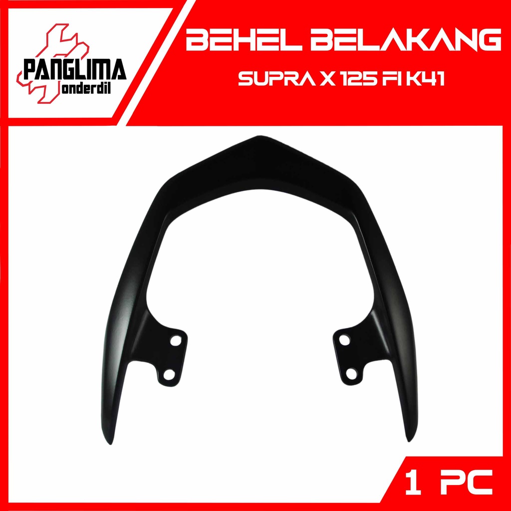 Behel Belakang Supra X 125 FI New K41 Begel-Pegangan Tangan-Bracket-Breket-Handle-Handel-Hendel-Hendle Besi Jok