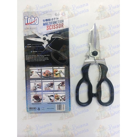 

Gunting TOHO Serbaguna | Gunting Dapur Multifungsi | Gunting Kantor