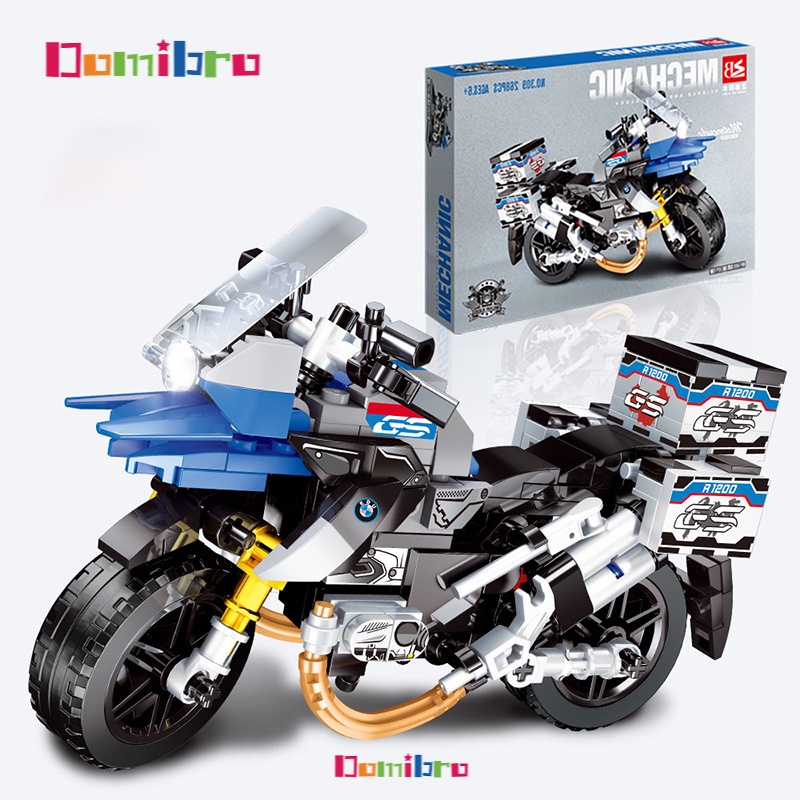 Mainan Bricks Sepeda Motor Vespa Mainan Anak Laki Laki