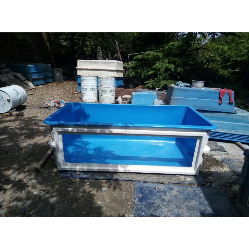 Bak Ikan Fiber Kaca Uk 200x100x70cm