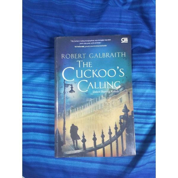 THE CUCKOO'S CALLING - Robert Galbraith ORIGINAL Bahasa Indonesia (Dekuk Burung Kukuk) Preloved