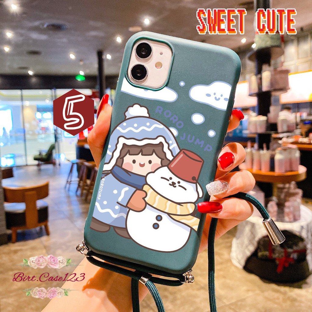 Softcase Slingcase Tali Lanyard Candy SWEET CUTE Xiaomi Redmi 6x Mi A2 6 Pro A2 Lite BC3781