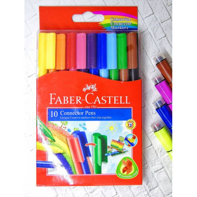 

Connector pen faber castell 10's