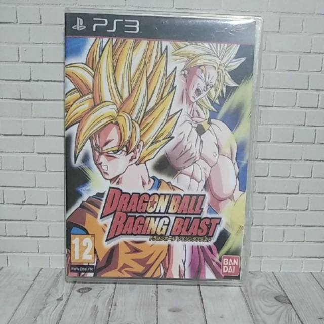 BD CD KASET ORIGINAL PS3 Dragon Ball Raging Blast 1 Bahasa Jepang