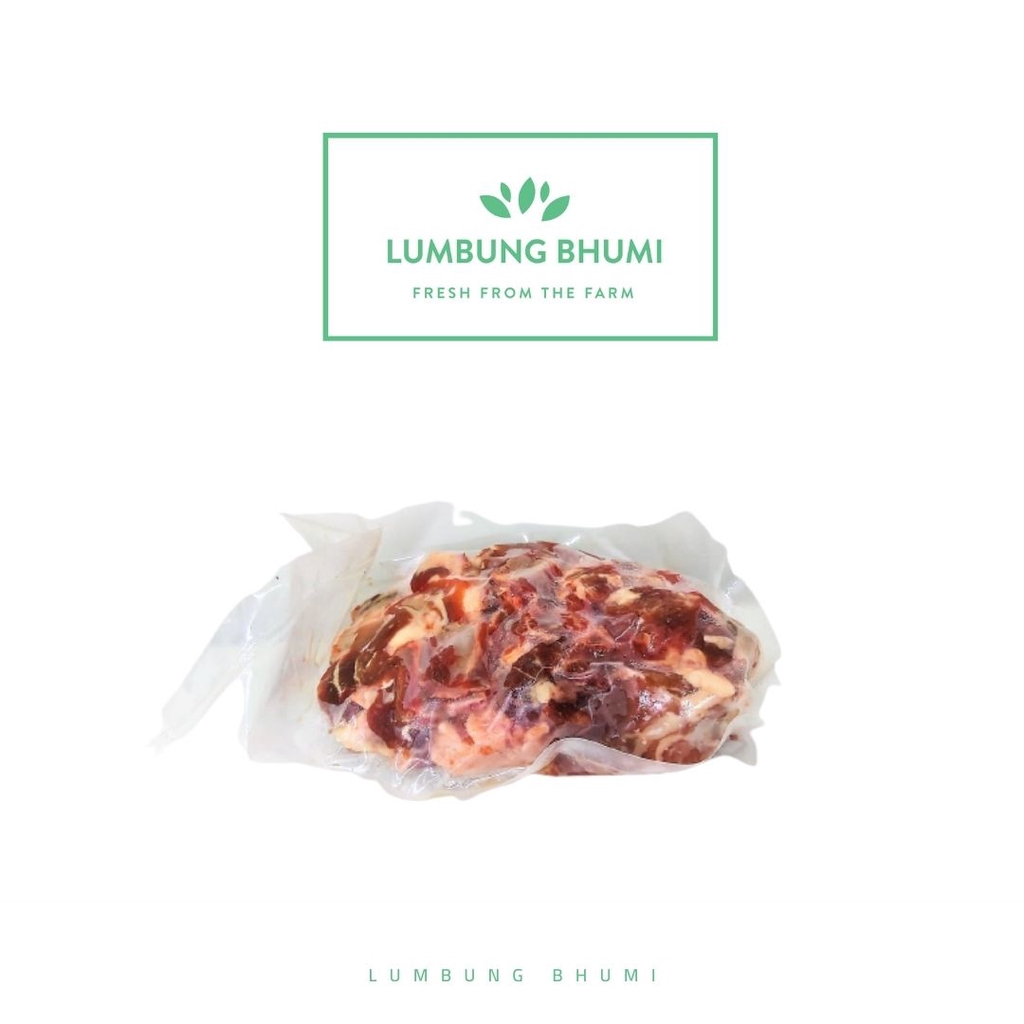 Lumbung Bhumi - Daging Kambing Lokal Karkas 500 Gr ( Bahan Pokok )
