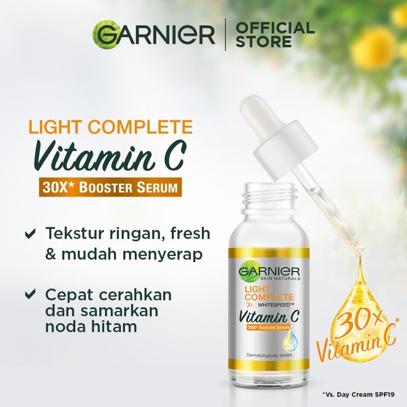 GARNIER Bright Complete Vitamin C 30x Booster Serum 30ml