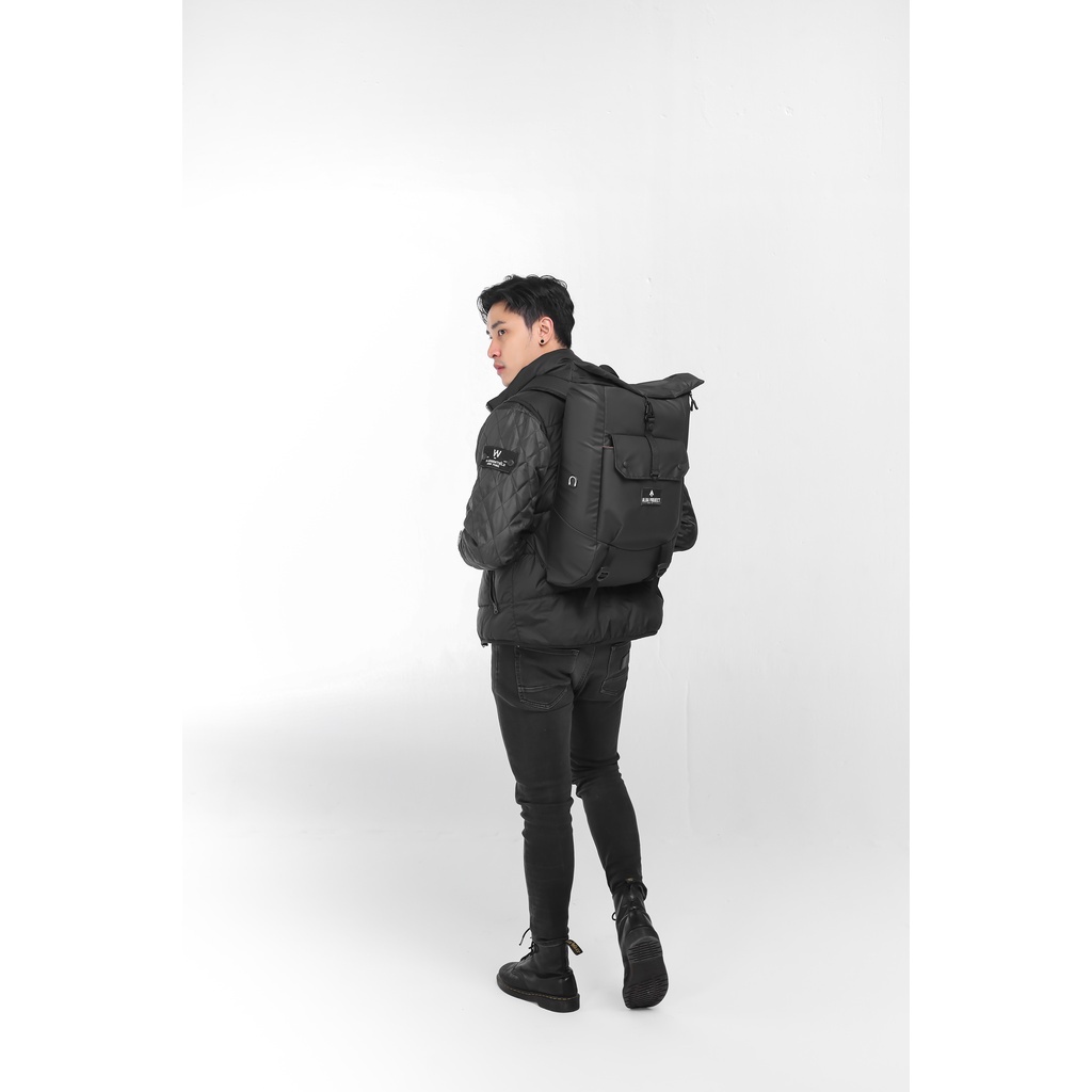 Alba Project - Backpack Immortal - Tas Ransel Laptop Up To 15.6 Inch - Tas Punggung Pria Anti Air