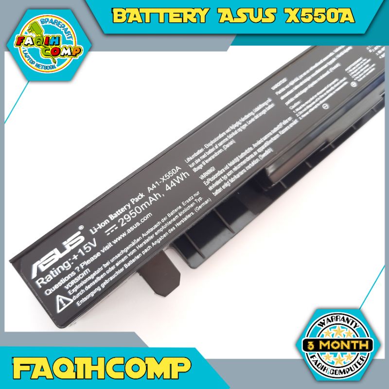 Baterai Batre Original Laptop Asus X452E A450 A450L X452EA X452EP X550 X550C X550CA X550CC A41-X550A