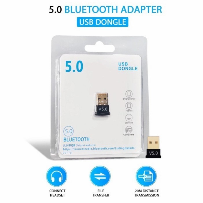 Bluetooth USB Dongle 5.0 / USB Bluetooth Receiver 5.0 / Bluetooth Adapter