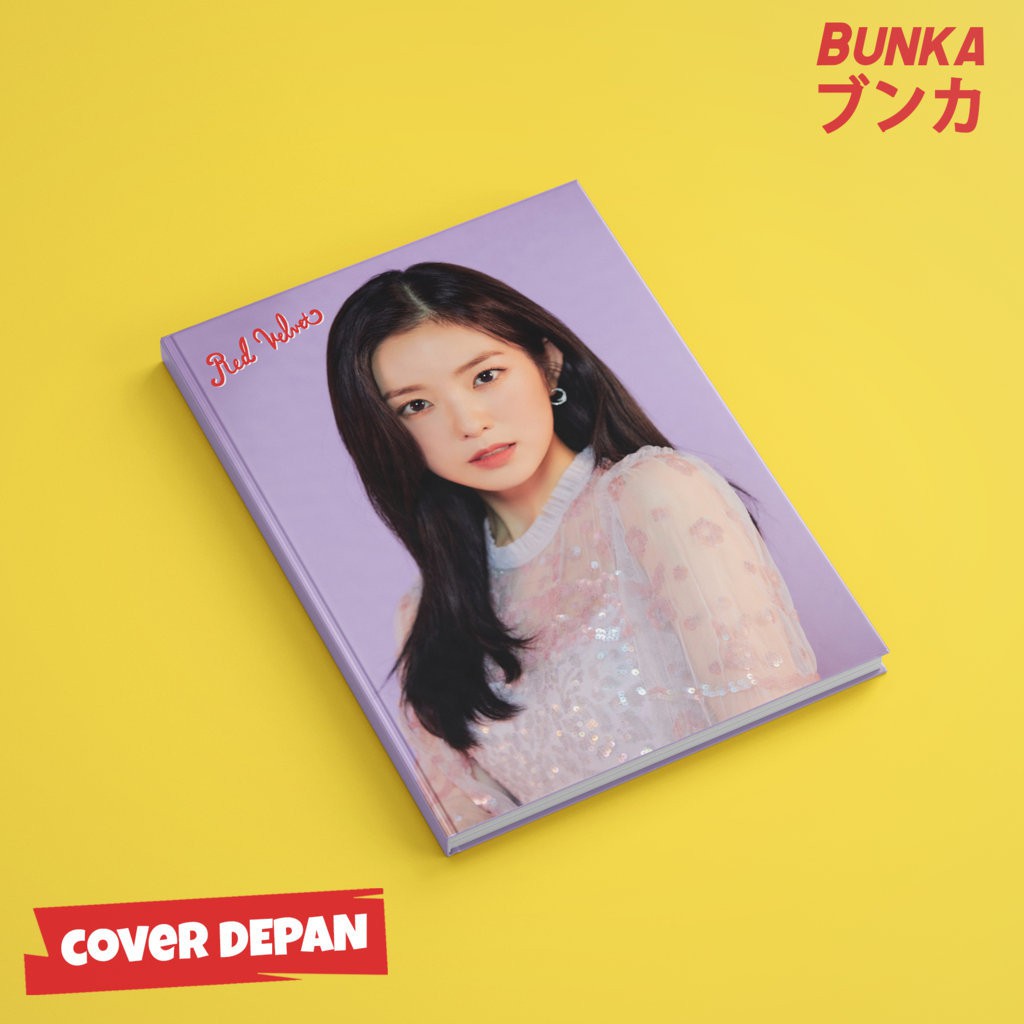 

Notebook KPOP Red Velvet Purple Irene Hardcover A5 Buku Tulis Catatan Note Agenda Planner Jurnal