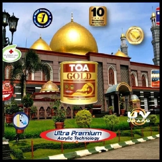 Sale Toa  Cat  Tembok  Gold Paint Emas 0 236 Liter Cat  Kubah 