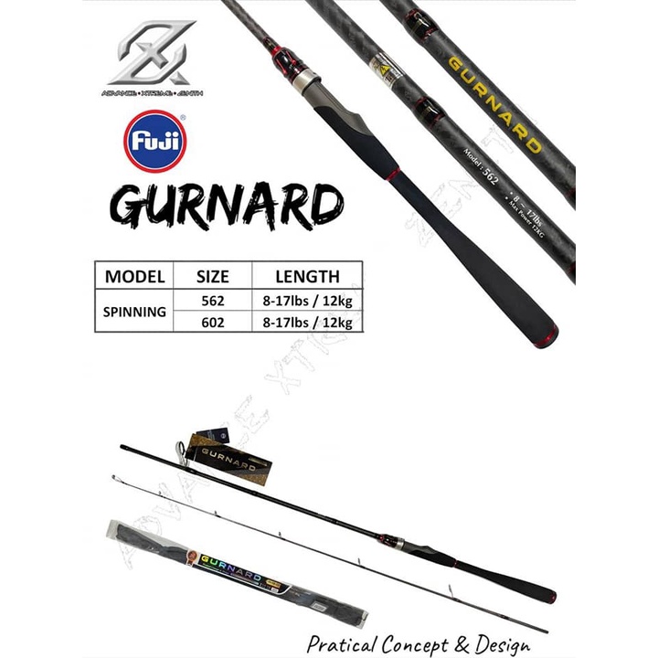 Rod SPINNING AXZ GURNARD