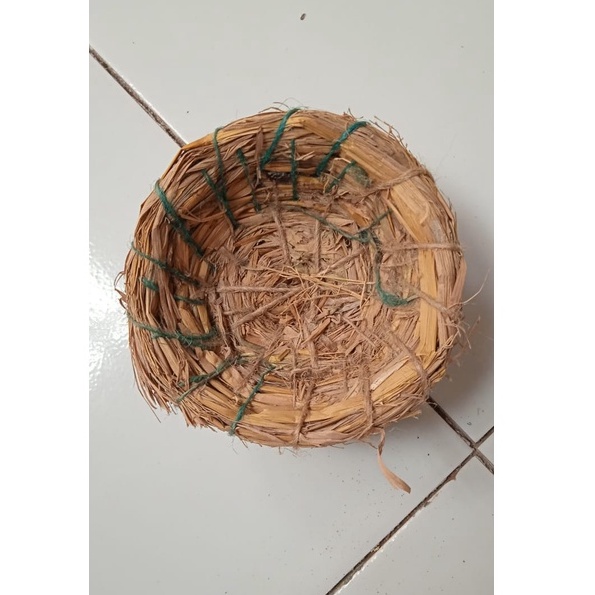 Sarang Ayam Bertelur 11cm|Tempat Ayam Bertelur |Jerami tempat bertelur ayam atau burung