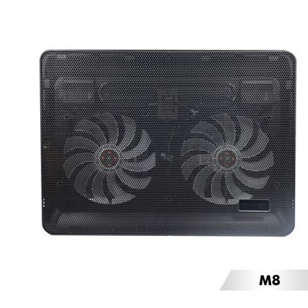 ITSTORE Cooling Pad MURAGO M8 coolpad cool pad M-8 M 8 2 Fan LED Up to 14 inch