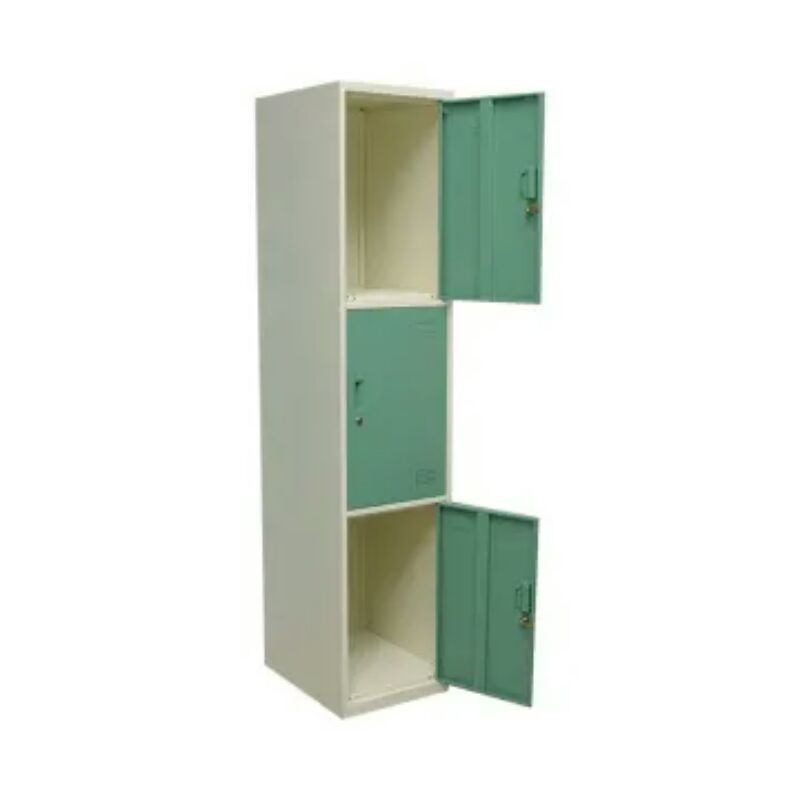 locker krisbow 3 pintu tosca / lemari loker krisbow / krisbow locker 3 doors single column tosca