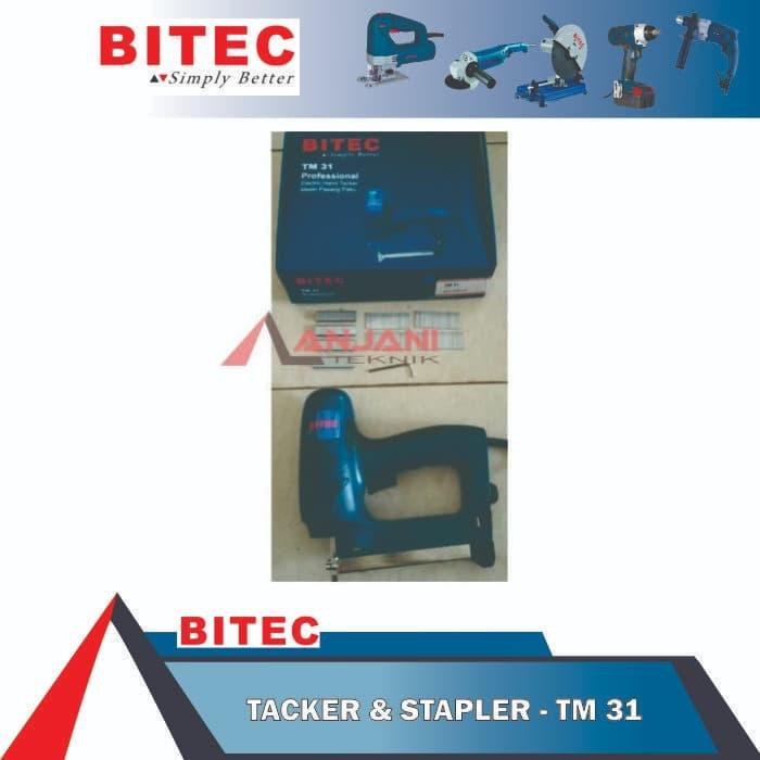 

BITEC TM 31 MESIN PAKU & STAPLES TEMBAK LISTRIK / TACKER STAPLER TM31 Pertukangan / Hand Tools