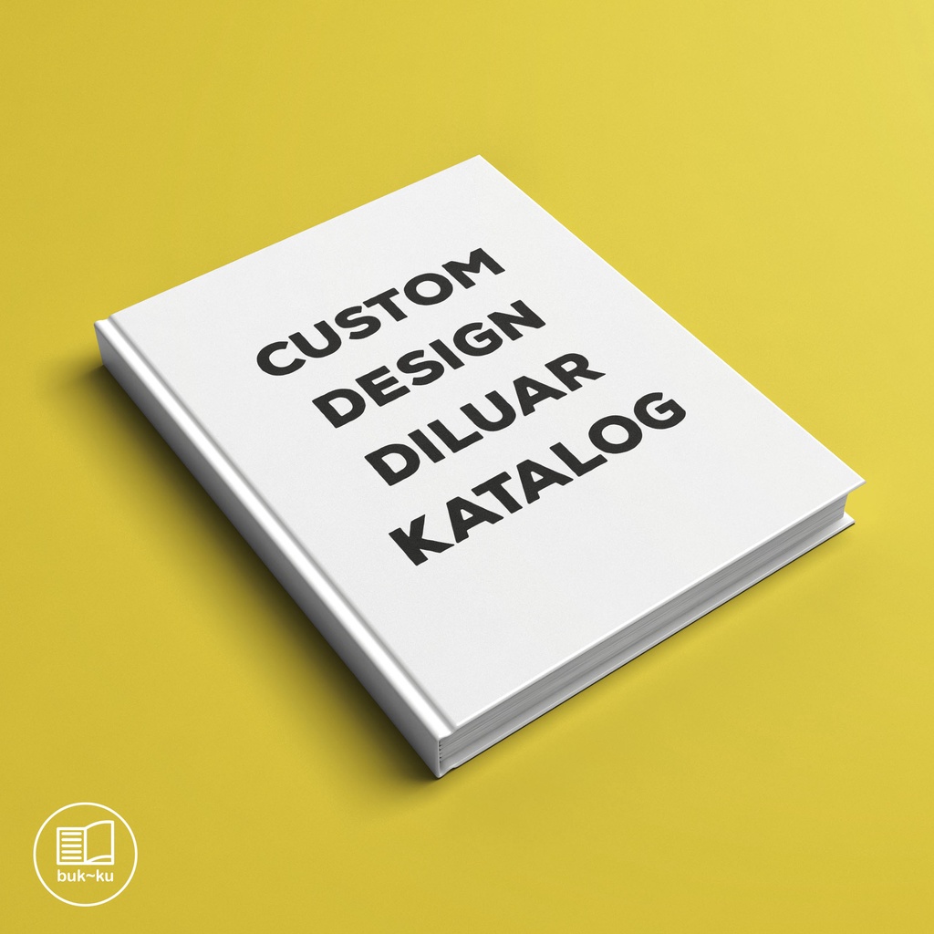 

notebook custom design diluar katalog yg ada