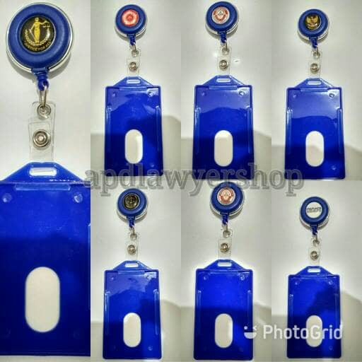 Name Tag/ID Card Advokat Dewi Themis Dewi Keadilan Peradi KAI Ikadin