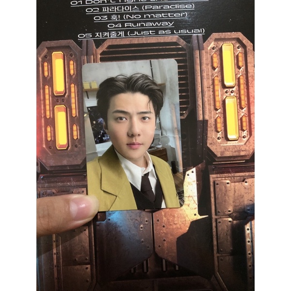 Sehun Photocard Official - Dont Fight The Feeling (Expansion Ver)
