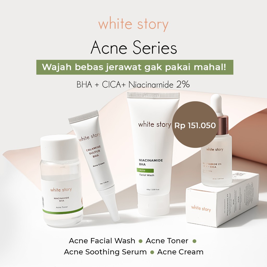 White Story Paket Acne Lengkap