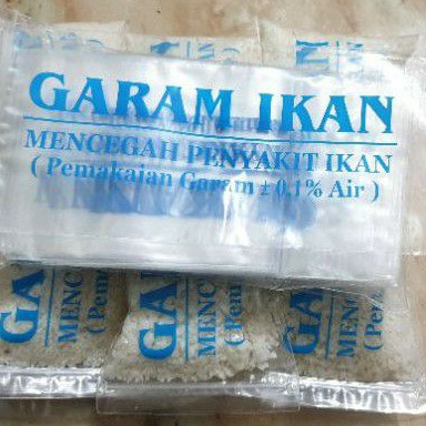 PLASTIK GARAM IKAN/ PLASTIK GAREM IKAN 500 GRAM AQARIUM AQUASCAPE