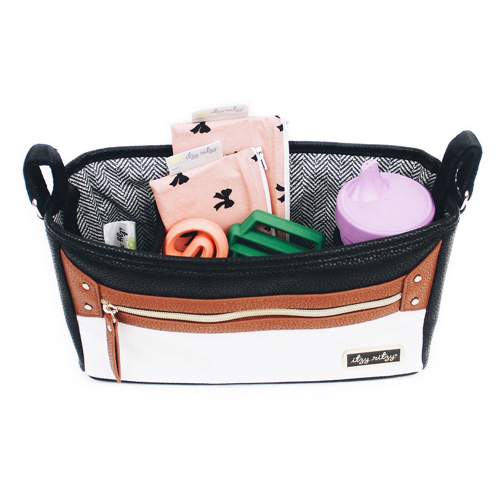 Itzy Ritzy Stroller Caddy Storage Organizer Bag