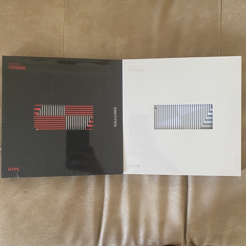 [SEALED] ALBUM ENHYPEN BORDER DAY CARNIVAL UP DOWN HYPE OFFICIAL