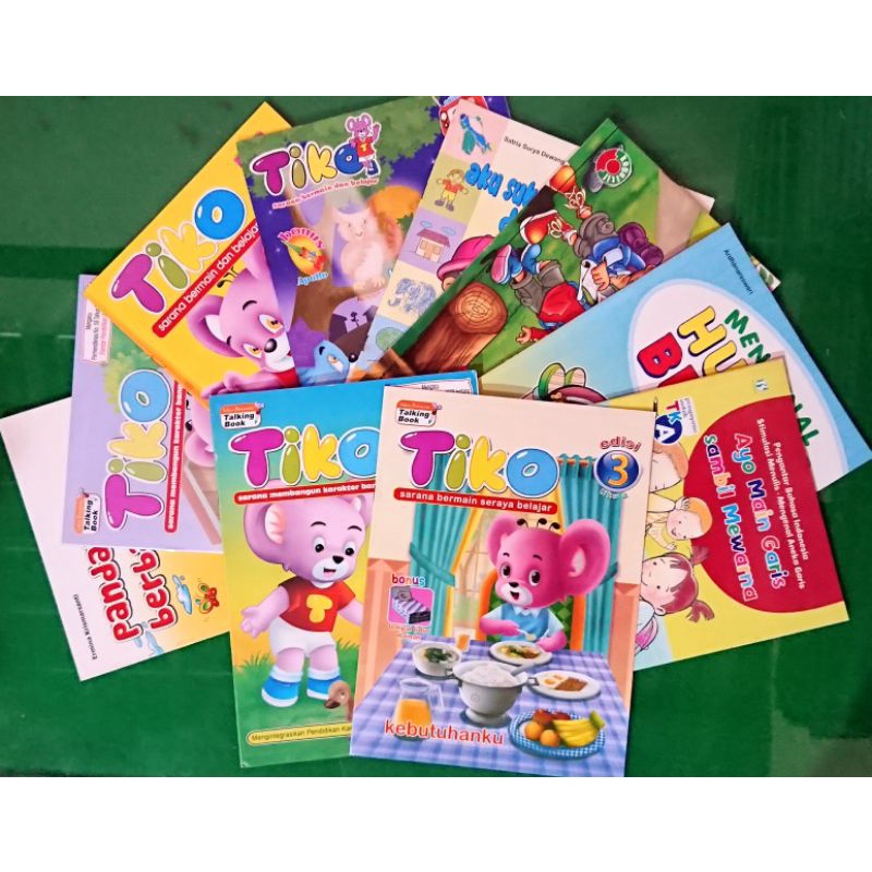 Paket Buku TK MURAH (Isi 11 buku Random ) untuk TK A dan TK B