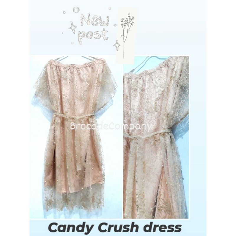 Candy Party Dress tille / Dress pesta Candy sugar mewah elegant TERMURAH