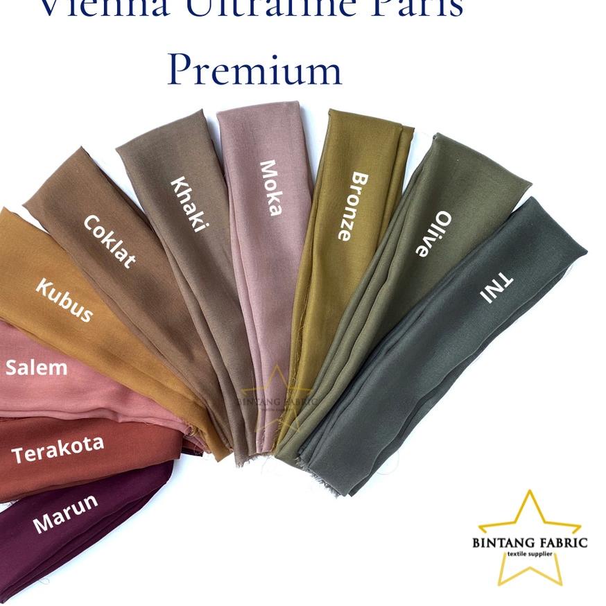 ♔ Bahan Kain Vienna Ultrafine Voal Paris Premium ➽