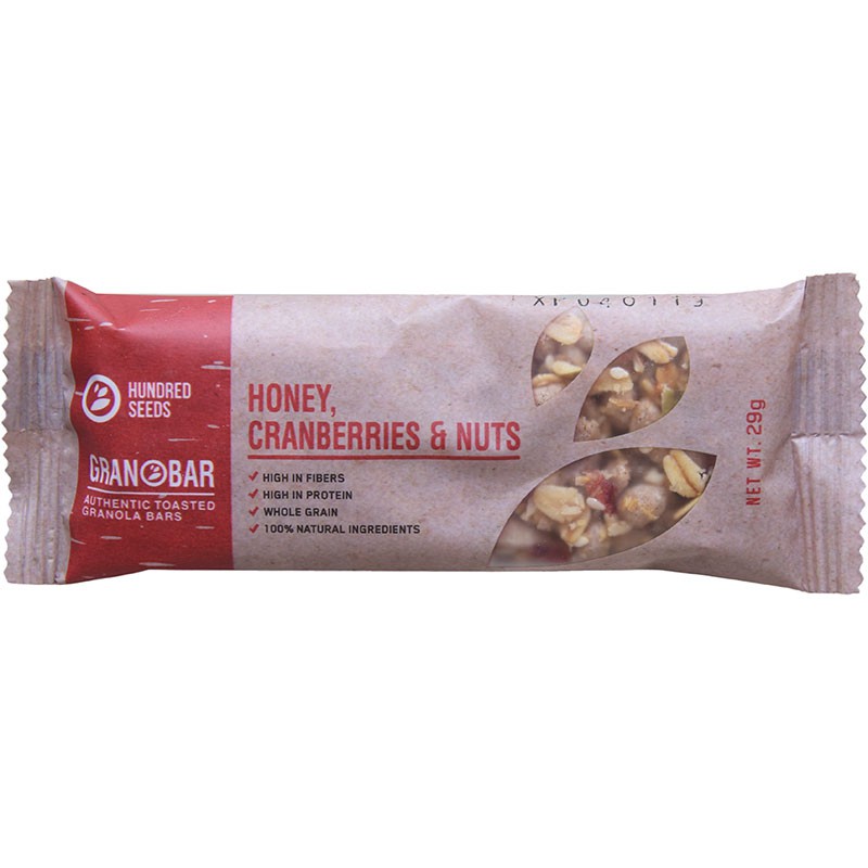 

GRANOBAR Honey, Cranberries & Nuts 29g