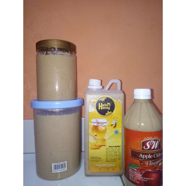 

JUICE BAWANG PUTIH TUNGGAL+JAHE MERAH+LEMON+CUKA APEL