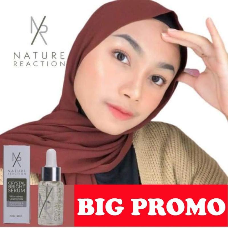 DISKON SERUM NATURE REACTION CRYSTAL BRIGHT SERUM / NATURE REACTION ORI