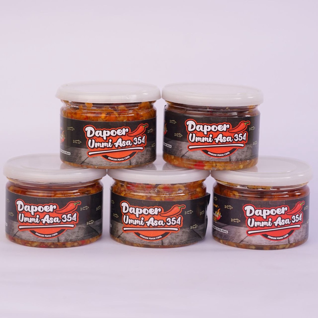 

PAKET HEMAT SAMBAL TERI ISI 5 BOTOL - Dapoer Ummi Asa 354 / Sambel Asa