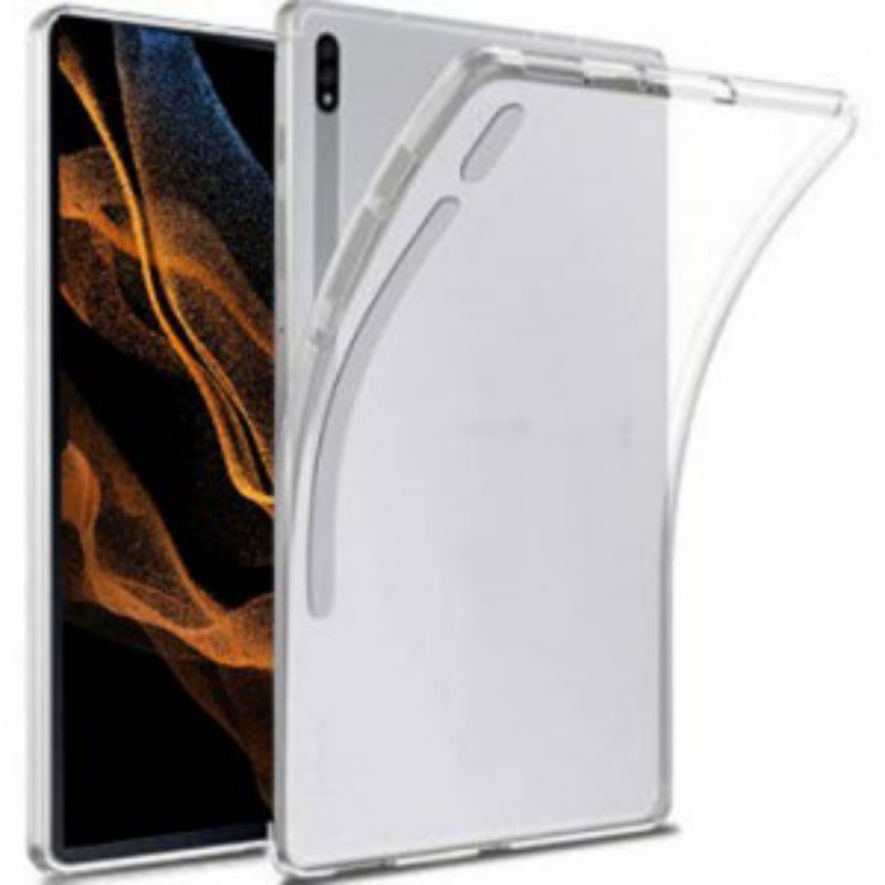 Jelly Soft TPU Ultrathin Clear Case Casing Samsung Galaxy Tab S8 Ultra 14.6 2022 X900 X906