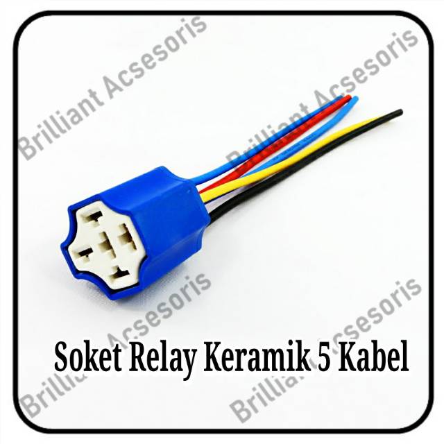 Soket / Rumah Relay - Hitam / Kuning / Keramik / Batu / Duduk / Bangku