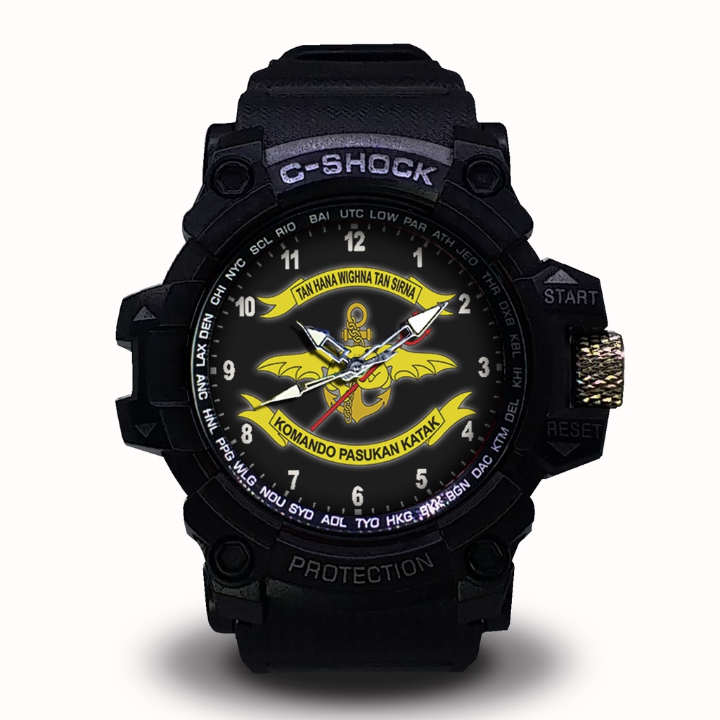 Jam Tangan Custom KOPASKA - TNI AL Outdoor