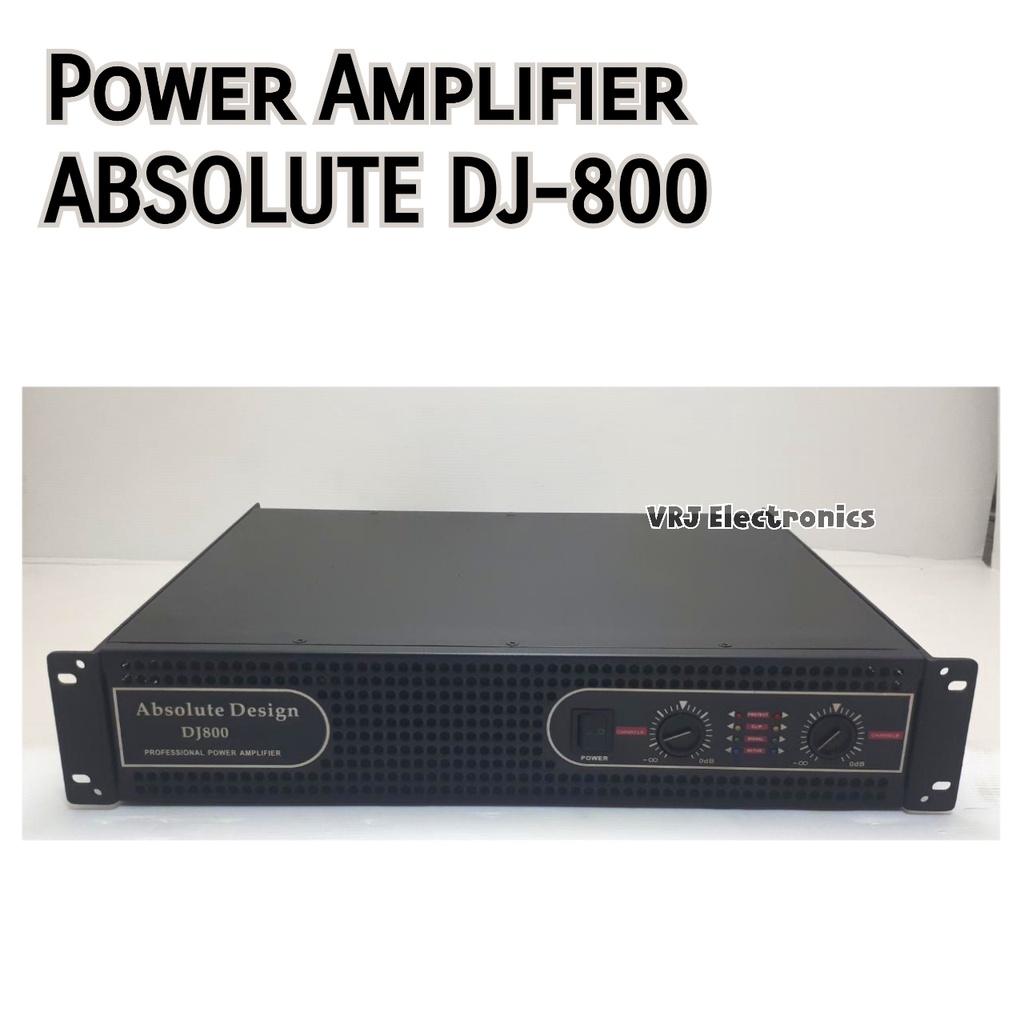 Power Amplifier ABSOLUTE DJ800