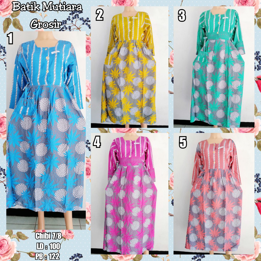 DASTER CHIBI LENGAN 7/8 PASTEL HAP ADEM RAYON BUSUI FRIENDLY D.SKG + BU TEJO QUEEN