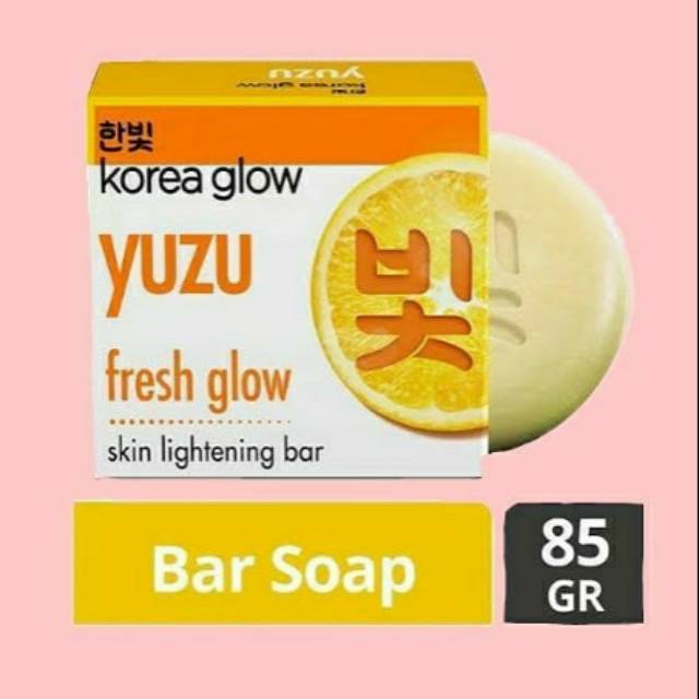 Korea Glow Yuzu Fresh Glow (Sabun Mandi Pemutih Badan)