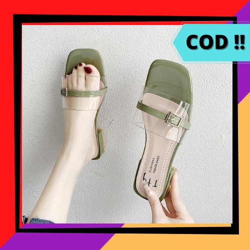 SANDAL HIGH HEELS WANITA SENDAL WANITA HAK TAHU SANDAL CANTIK WANITA TERBARU SENDAL HEELS WANITA 3CM