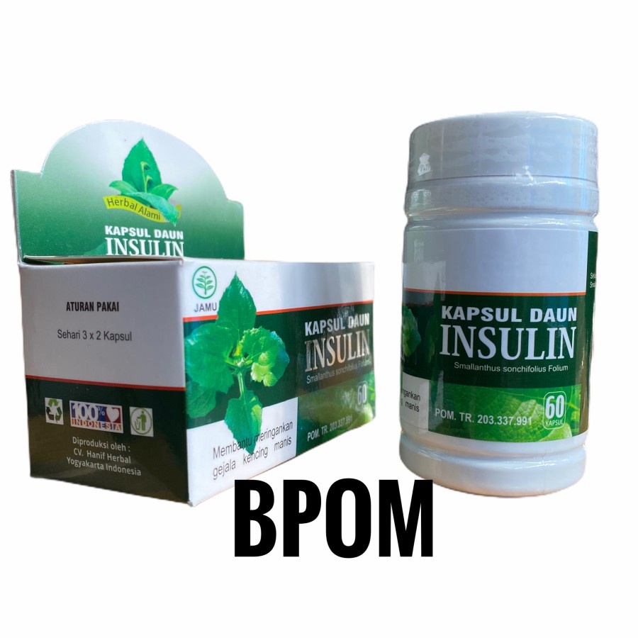 

Kapsul Daun Insulin Amanah 60 Kapsul Berkhasiat