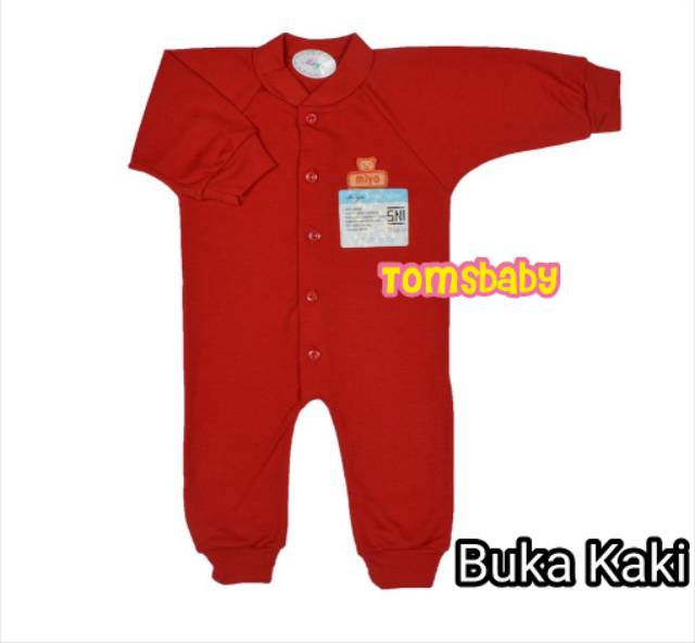 MIYO 1pcs Jumper Panjang MERAH (0-3bln)