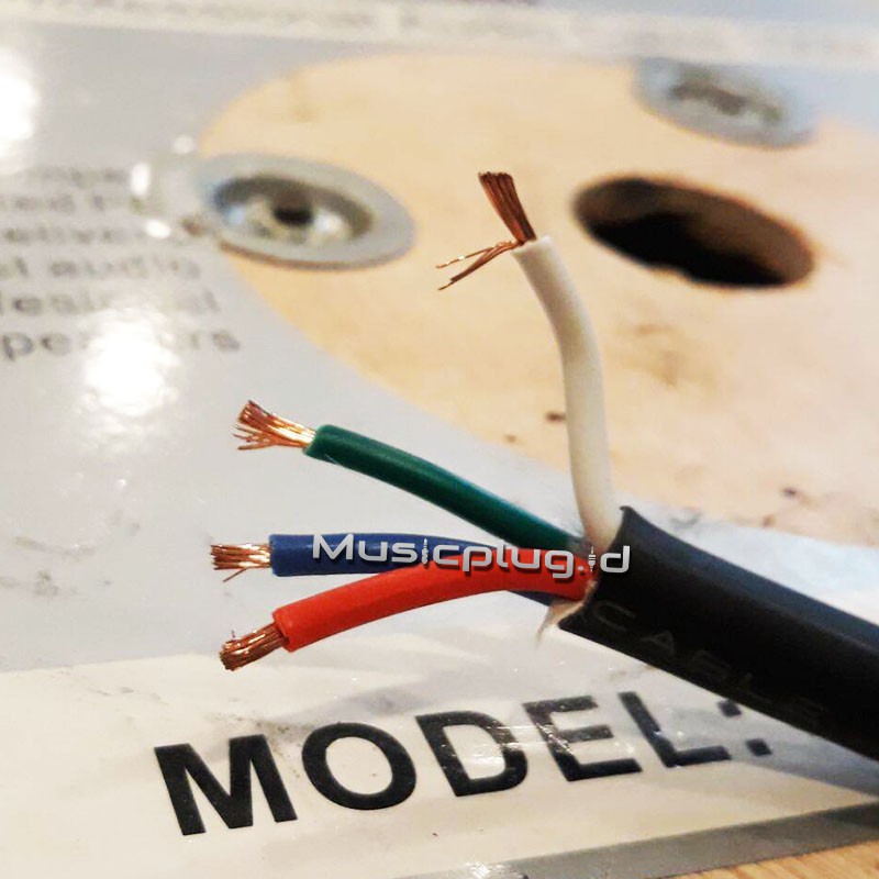 Kabel Spiker Speaker CR Audio 4x1.5 / 4x1 5 / 4 x 1.5 Original Meteran 1 Meter Permeter Ecer Eceran