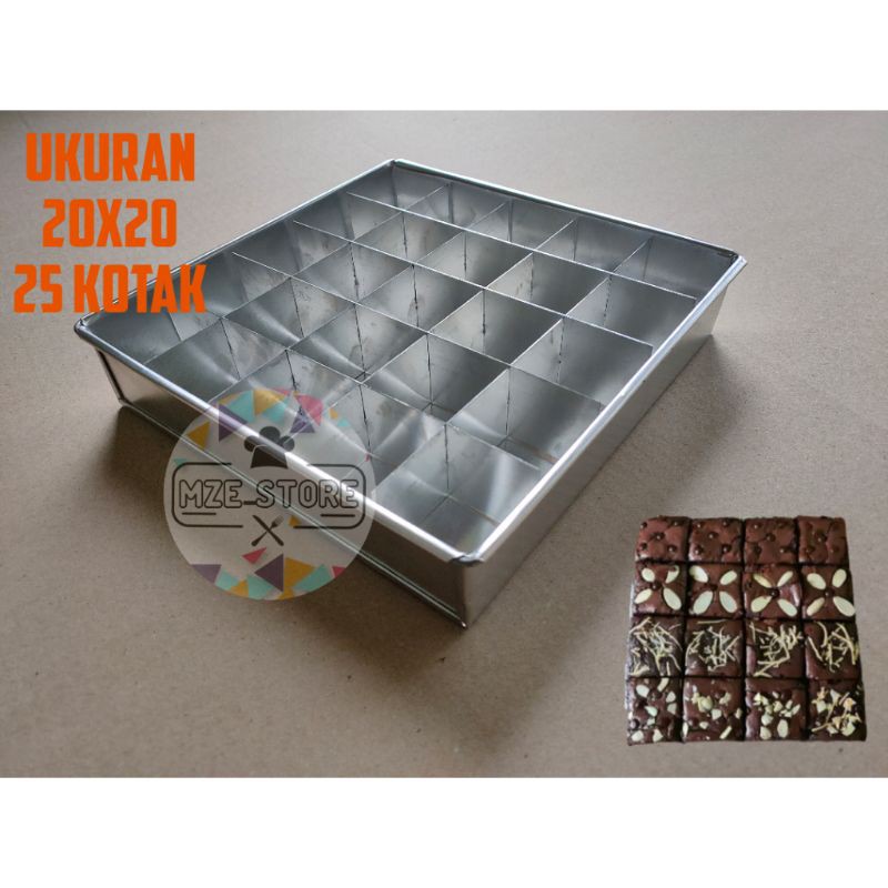 LOYANG DAN SEKAT POTONG UKURAN 20x20 ( 6 VARIAN )