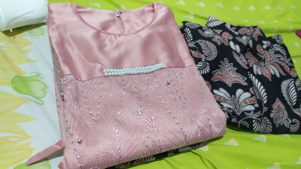 Maura Couple - Sania Ruffle Batik Couple Ori Ndoro Jowi Dnt Garansi Termurah Shopee - Batik Couple 1