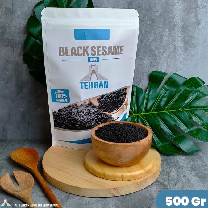 

Organic Raw Black Sesame Seeds 500Gr | Biji Wijen Hitam Mentah