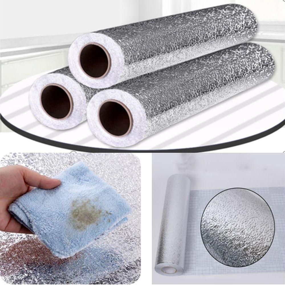 Solighter Aluminium Foil DIY Kompor Dapur Perekat Diri