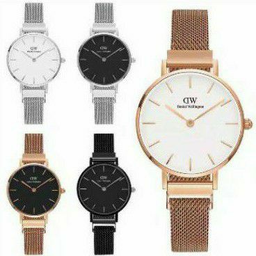 JAM TANGAN WANITA RANTAI MAGNET MURAH  FASHION KOREA PRIA COUPLE